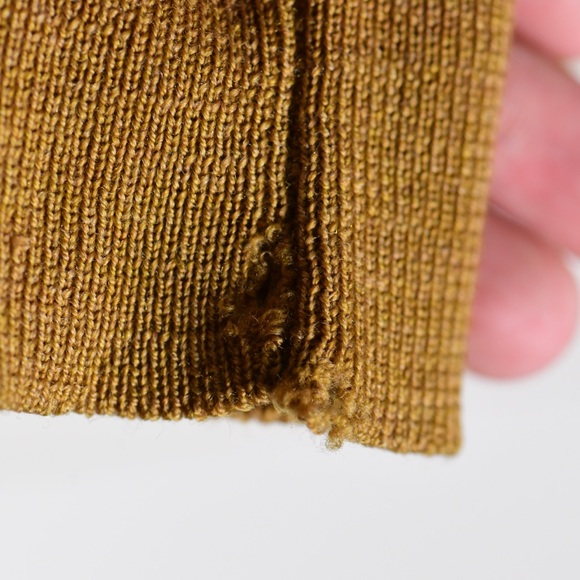 Metropolitan View Mustard Yellow Mock Neck - Picture 9 of 9